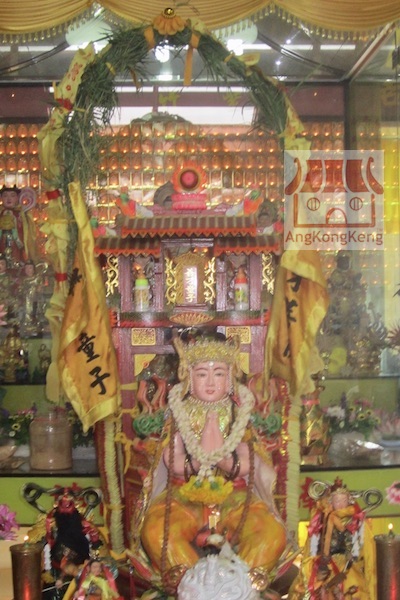 玻璃市加央紫竹林善才堂Perlis Kangar San Cai Tong Deity1